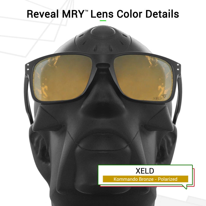 Mryok XELD Replacement Lenses for Oakley TwoFace OO9189 - Kommando Bronze - Image 3